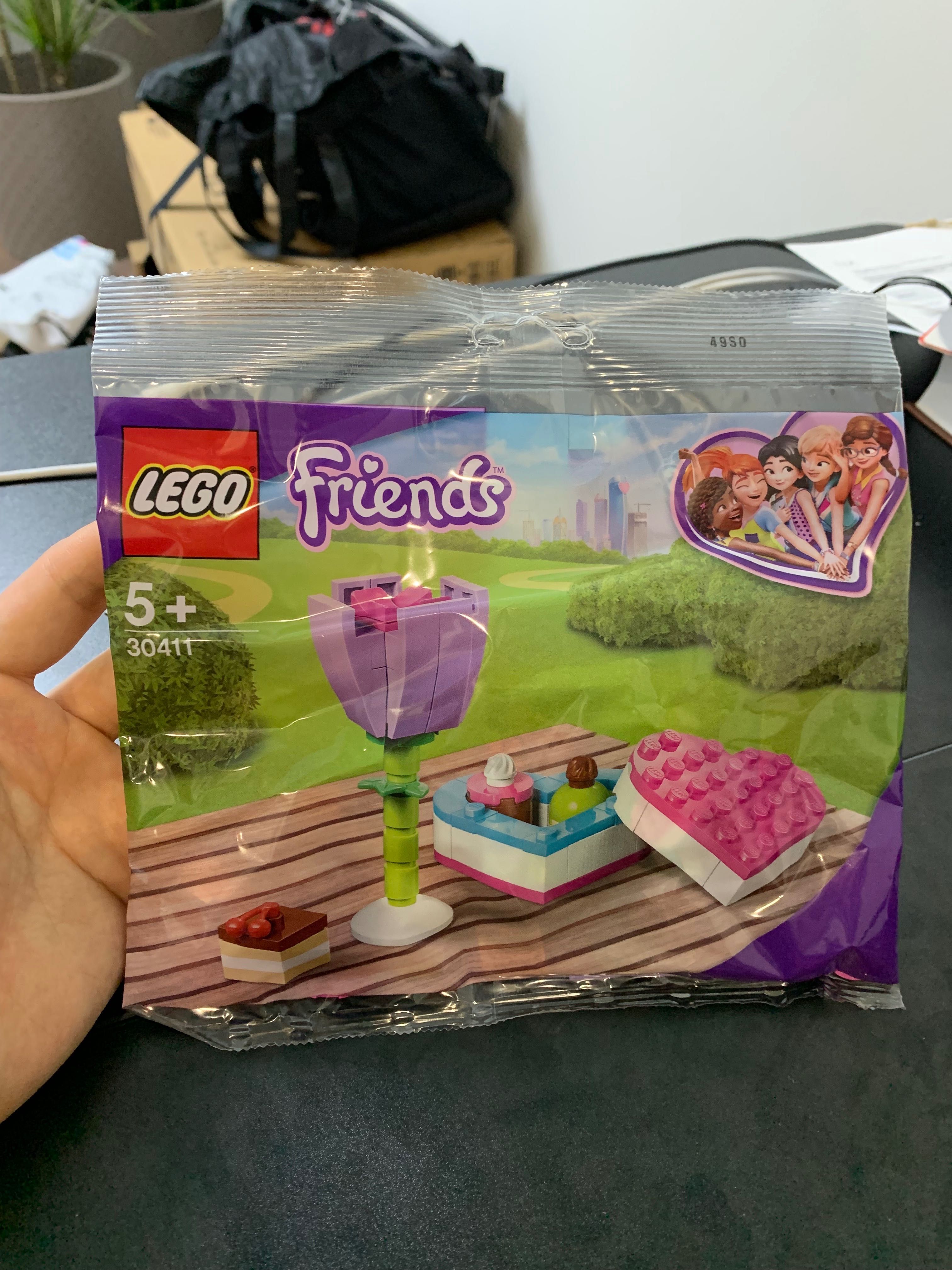 Новый Lego Friends 30411 Коробка конфет и цветы