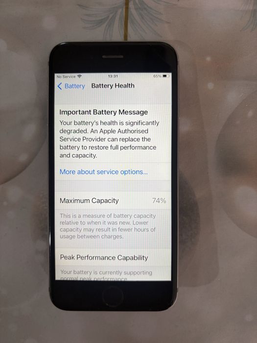 iPhone 6S с пръстен(държач)