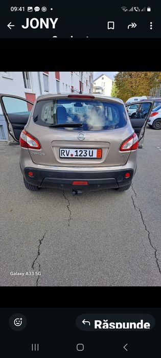 Nissan qashqai 2 ,0 diesel  din 2011