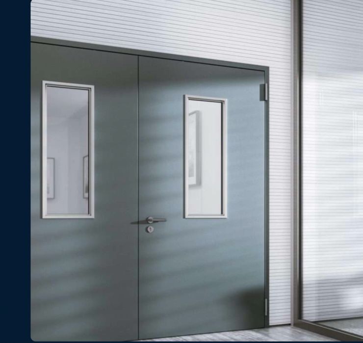 двери противопожарные и кондиционерная решетка