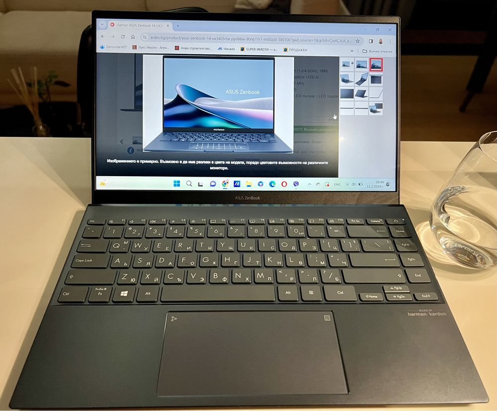 Лаптоп Asus ZenBook