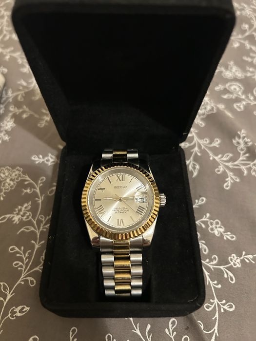 Grand Seiko mod злато и сребро