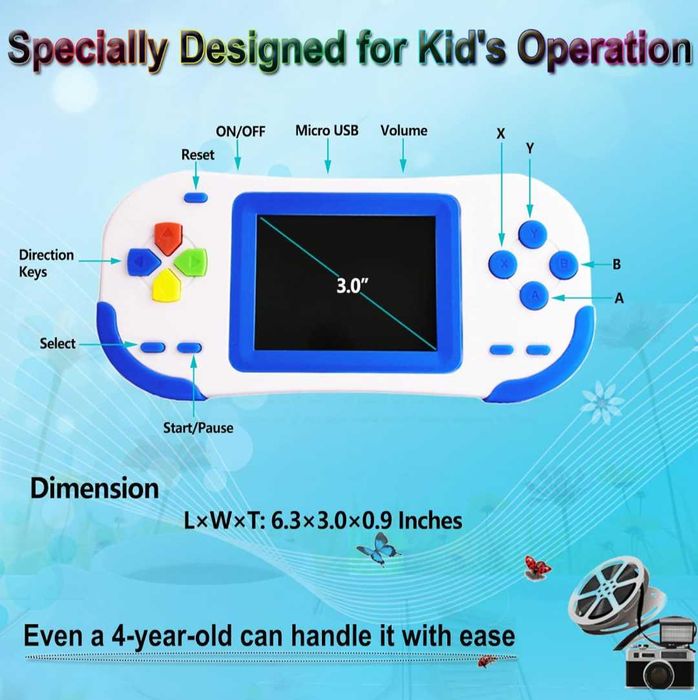 Ръчни игри за деца възрастни 3.0инчов голям екран 218 класически  игри