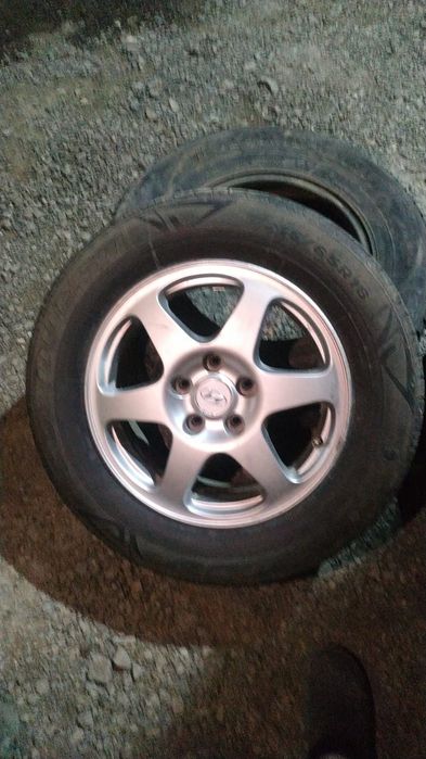 Титанка с летней шиной идеальный R16 16R