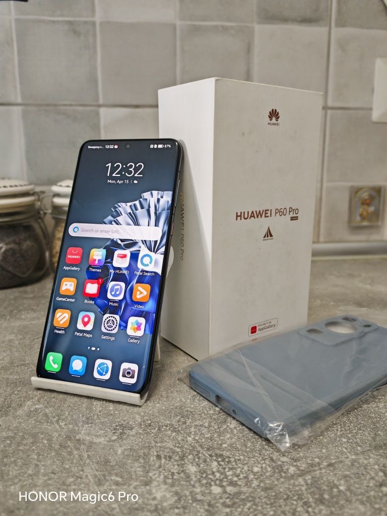 Huawei P60Pro Black Nou 256GB Fullbox Garanție liber retea.