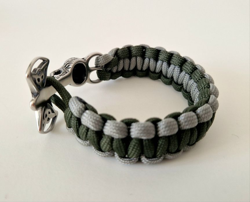 Bratari paracord 550, accesorii inox, diverse modele, noi