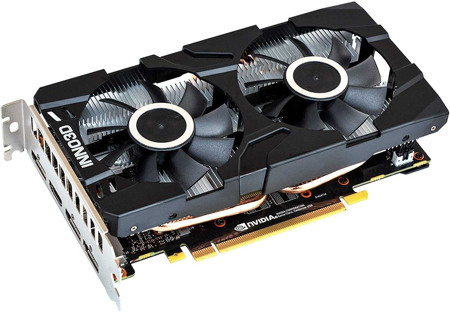 Видеокарта Inno3D GeForce GTX 1660 SUPER TWIN X2 OC RGB нови 24м гар.