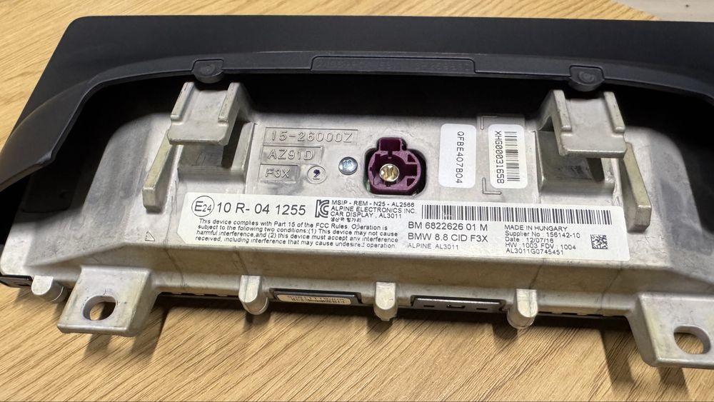 BMW f30 навигация NBT EVO HU