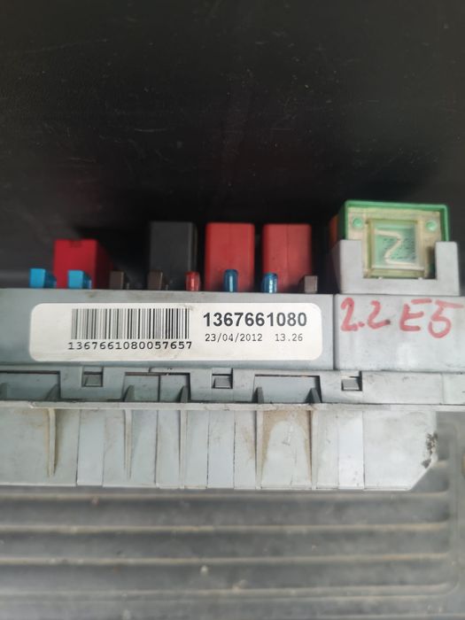 Panouri siguranțe diferite coduri motor Fiat ducato, Peugeot boxer