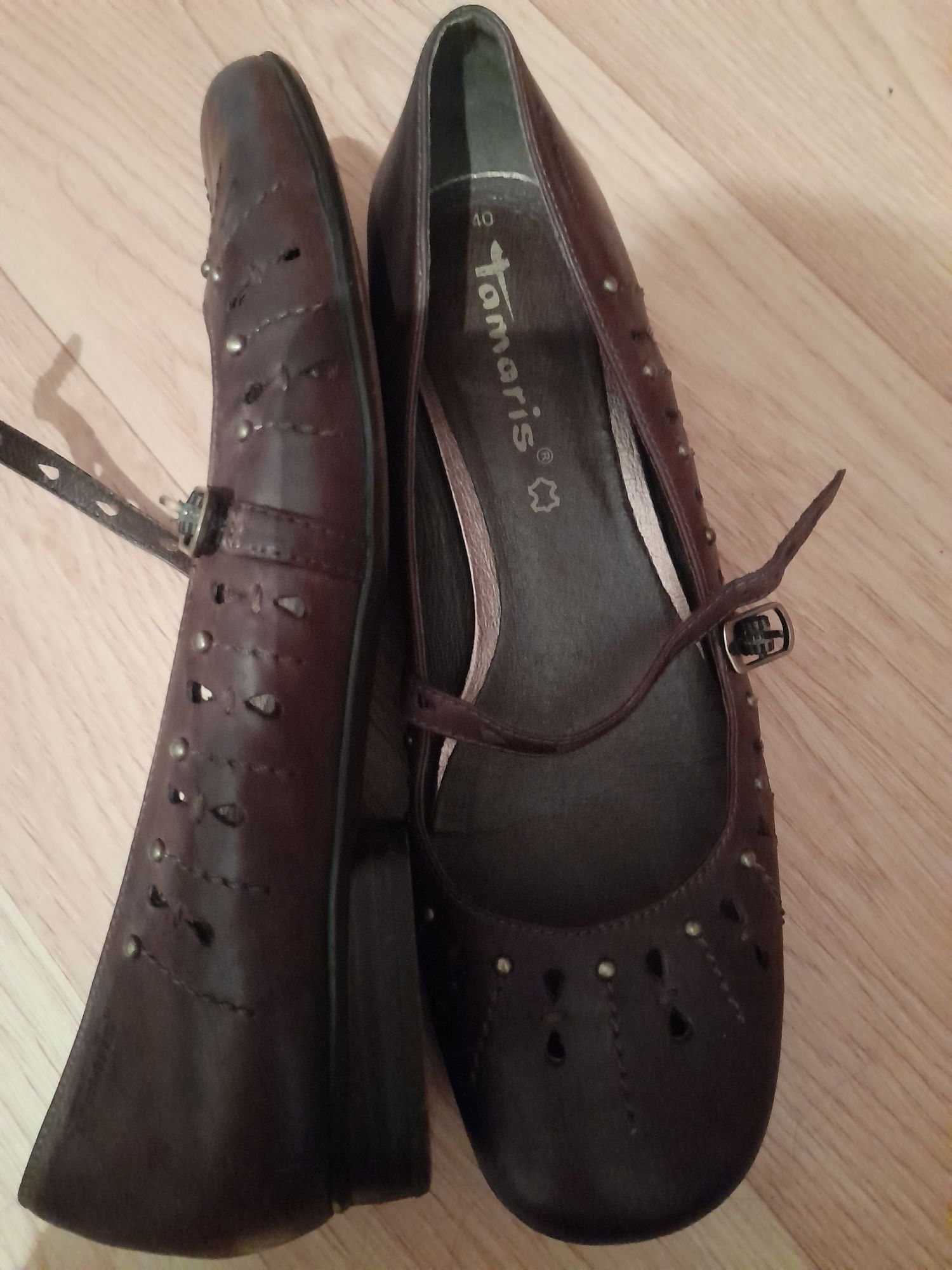 Pantofi piele naturala