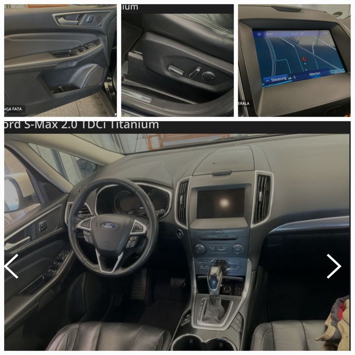 6900e neg Ford S-Max Titanium, Automat, full, 7 LOCURI, INMATRICULAT