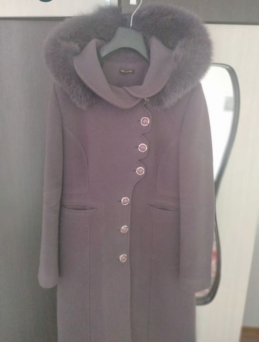Palton dama de lana, mar. 46