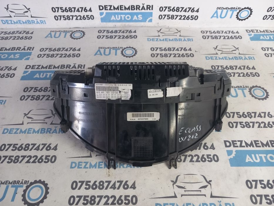 Ceas bord 2.2 cdi Mercedes E Class w212