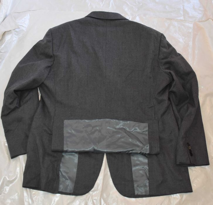 Costum Lanvin Jacheta si Pantaloni Lana Superfina Nr 60 barbati Ofertă