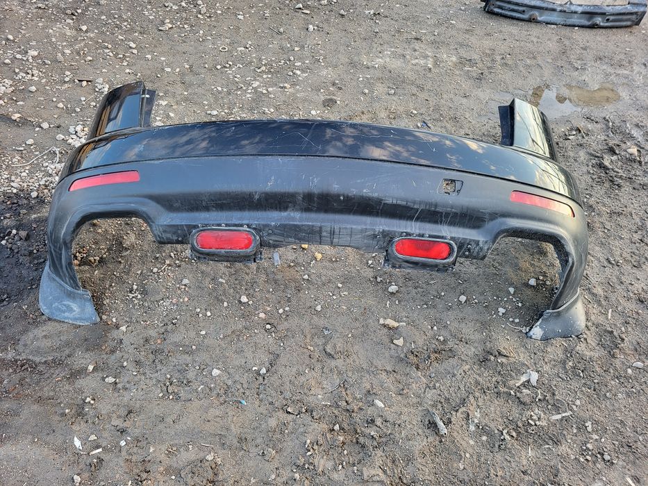 Мазда СХ-9 бампер задний,фонарь левый,балка задняя в сборе.