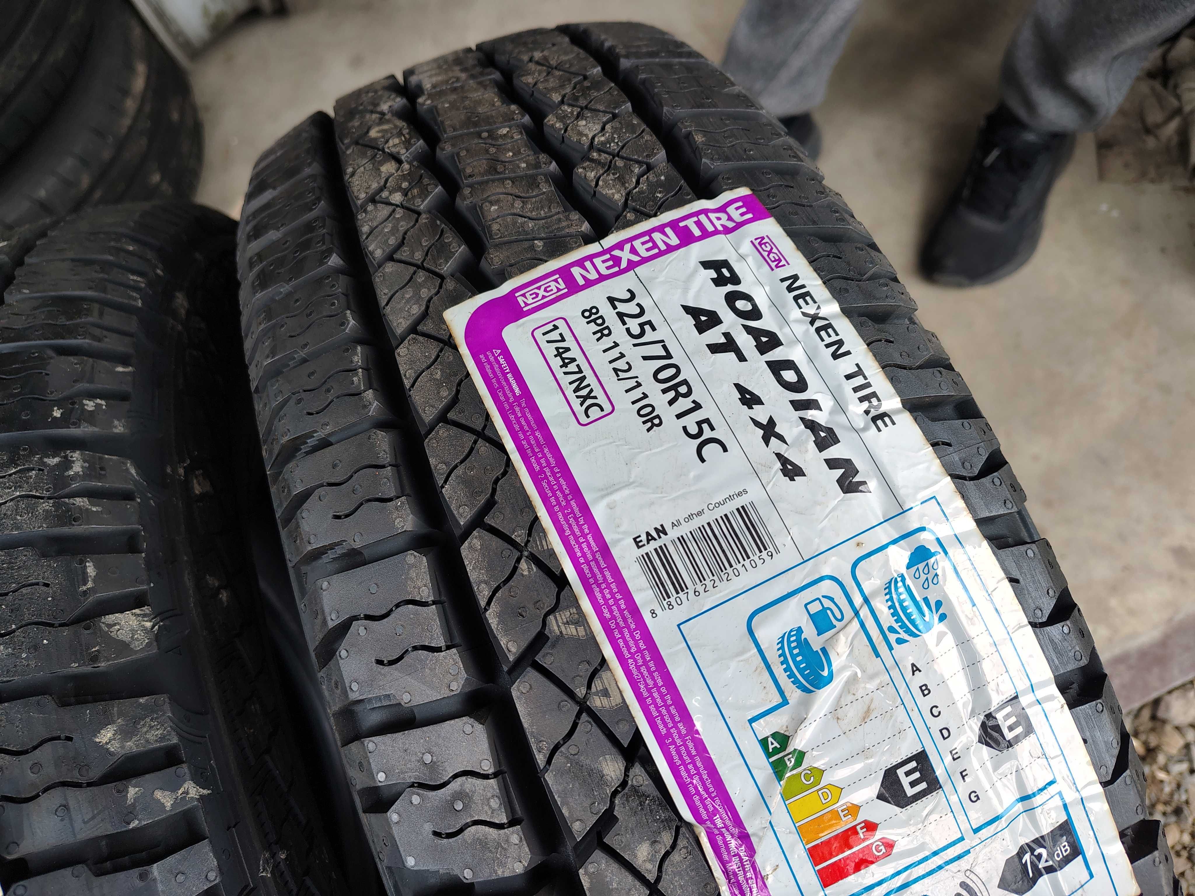 4бр.НОВИ всесезонни гуми за Бус NEXEN 225 70 15C цена за брой