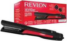 Нов Revlon 2 в 1 Сешоар и Изправител за По-Малко Увреждане коса жени