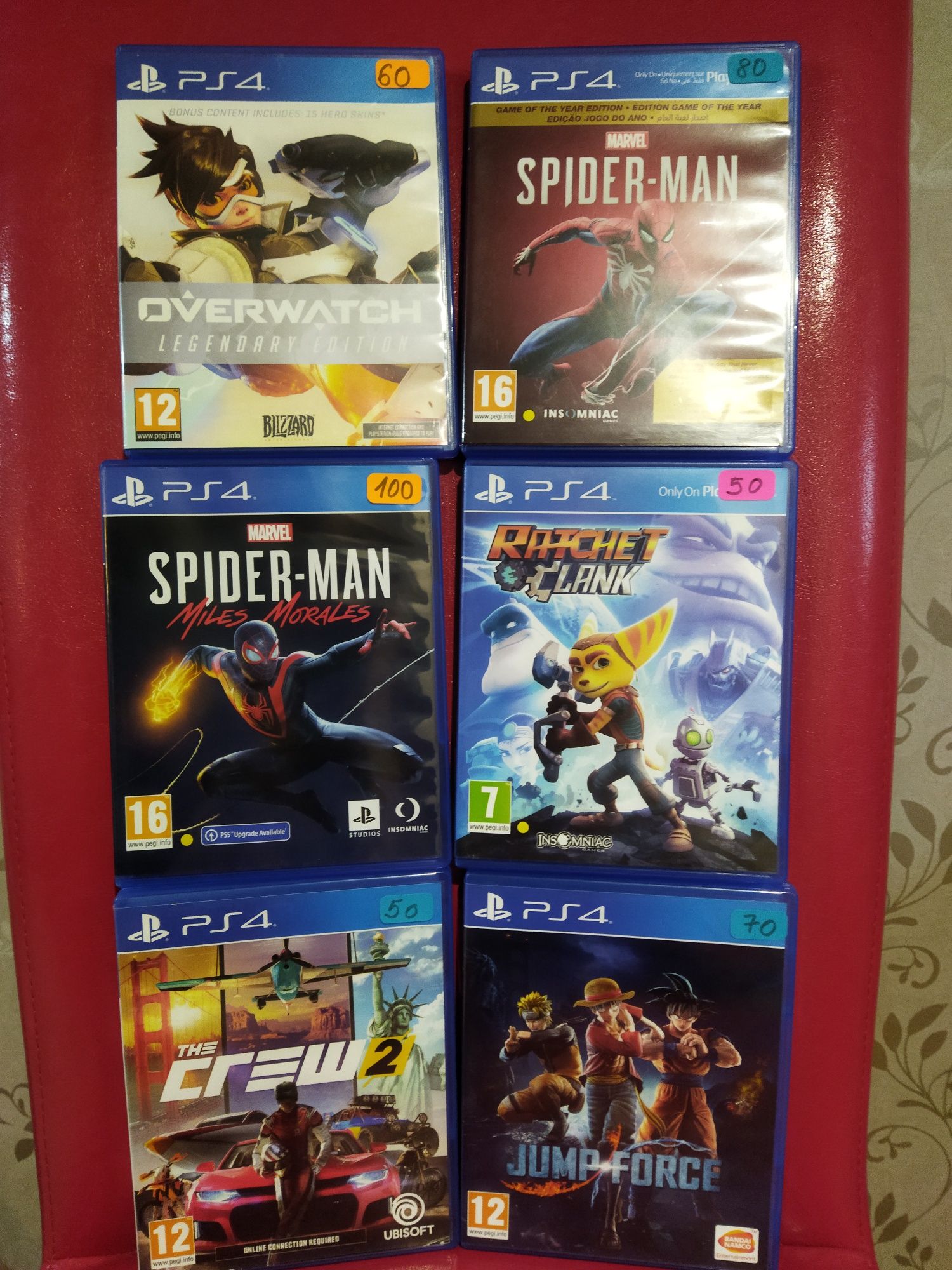 Lot PlayStation 4, ps4, PS4