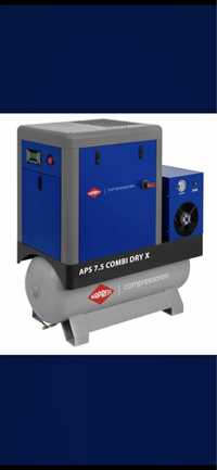 Compresor cu surub 7,5 cp rezervor de aer200 litri