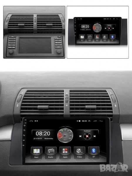 Мултимедия, BMW, X5, E53 E39 M5 Carplay , Android 13