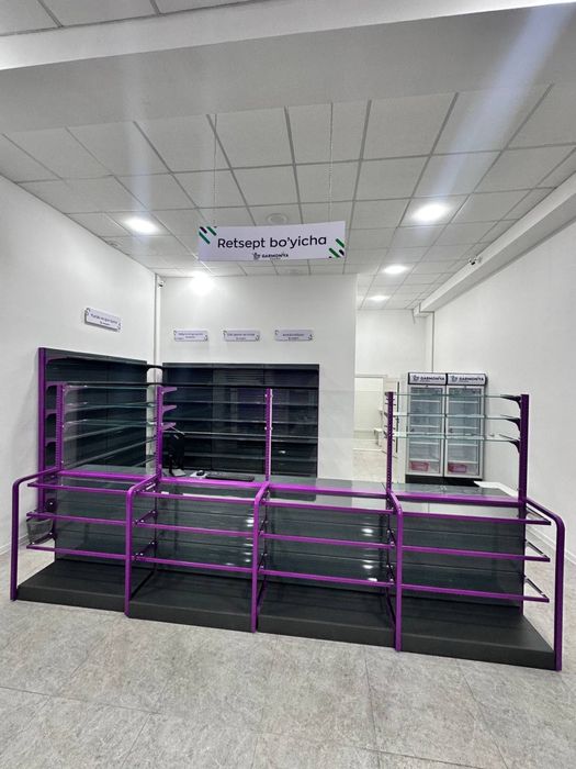 Oziq Ovqat Uchun Polkalar, Metal Polkalar, Stellaj, Prilavka, Stilaj