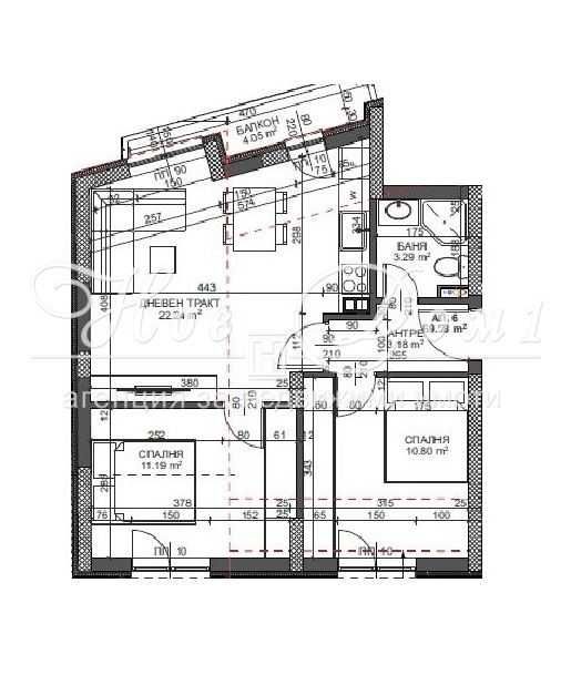 Продава се Тристаен апартамент в Варна, Колхозен пазар - 80 кв.м за 1688 €/кв.м - Снимка #5