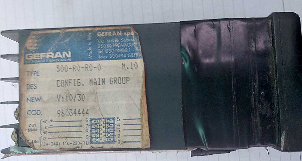 Vand Thermoregulator 500,control de temperatura PID-aparat nou.