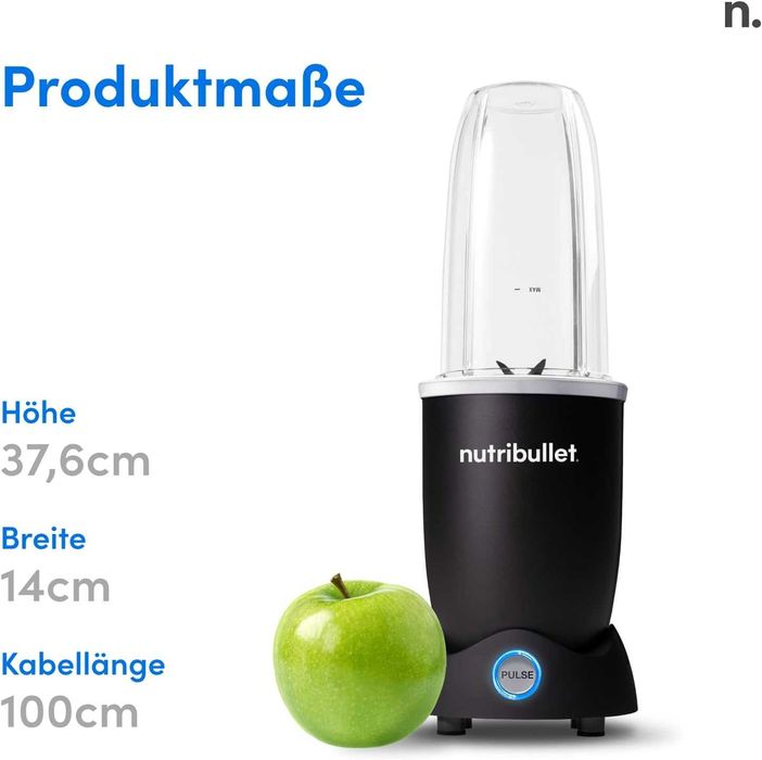 Блендер Nutribullet Pro Pulse NB120MB, 1200W