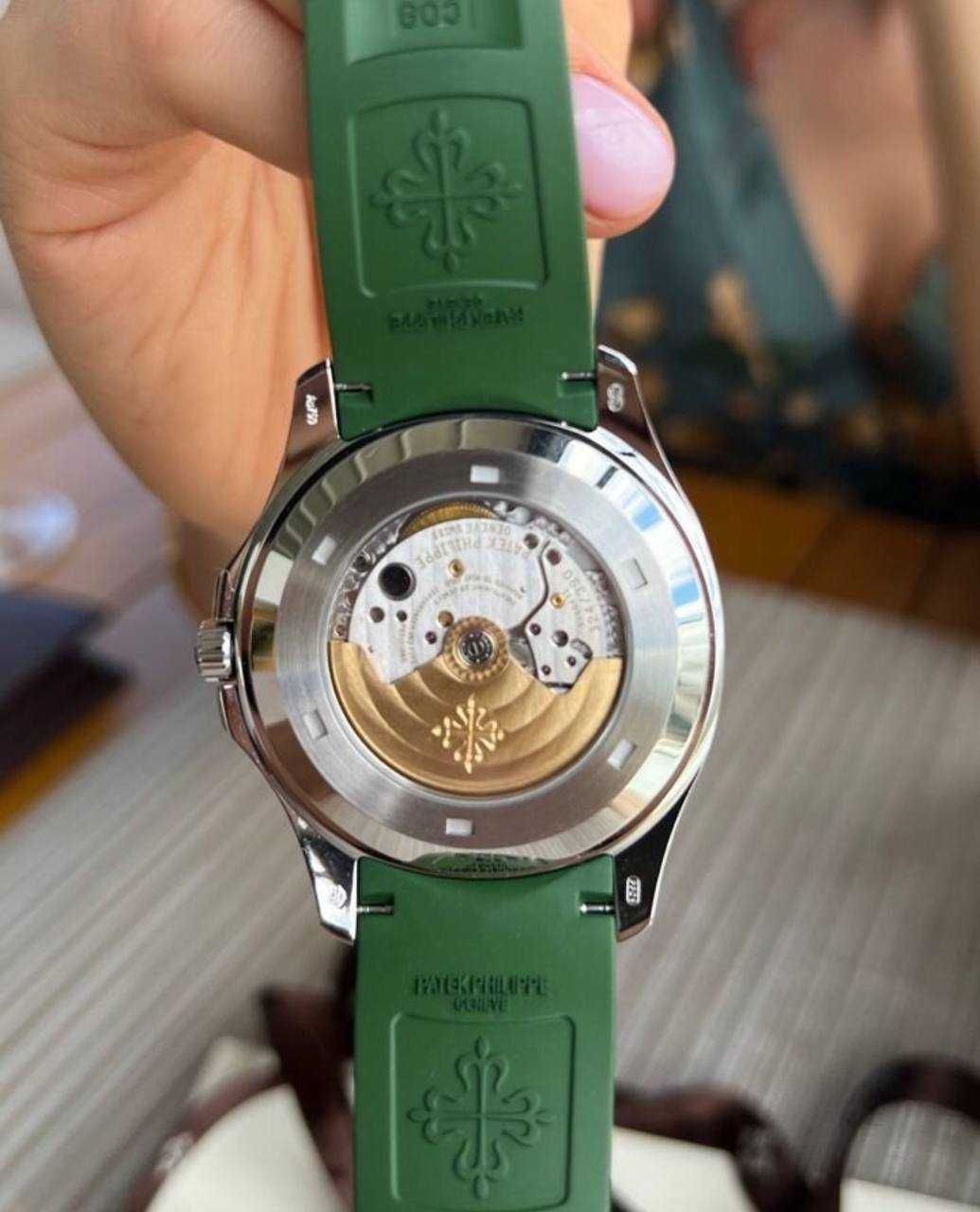 Patek Philippe Aquanaut green