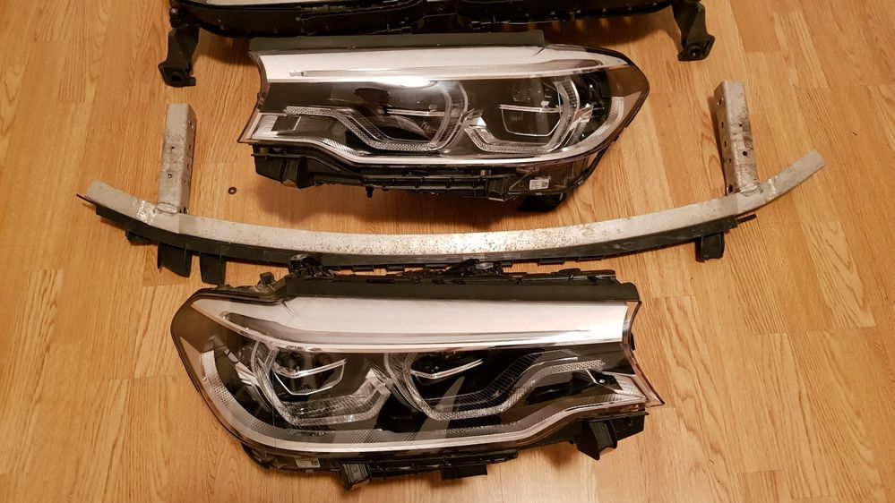 Deflector clapete nas trager grila aripa far BMW 5 g30