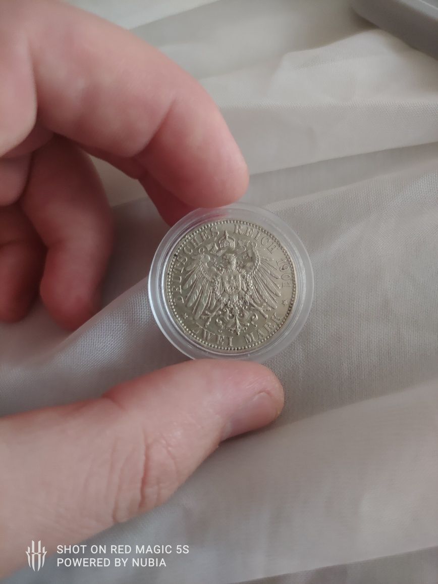 Moneda argint 1901