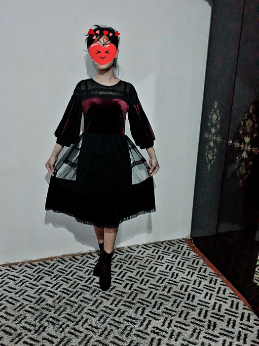 Вечерний бардовый куйлак