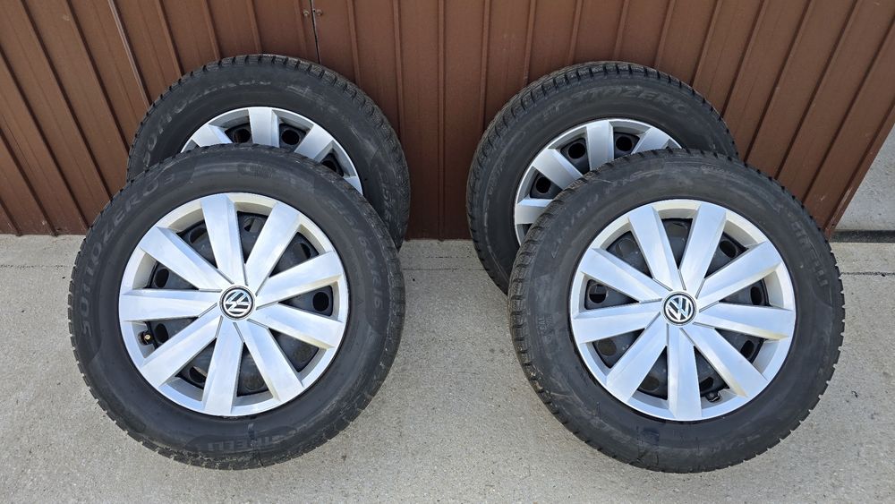 Jante 16 " tabla ,Vw ,capace si anvelope iarna, M + S