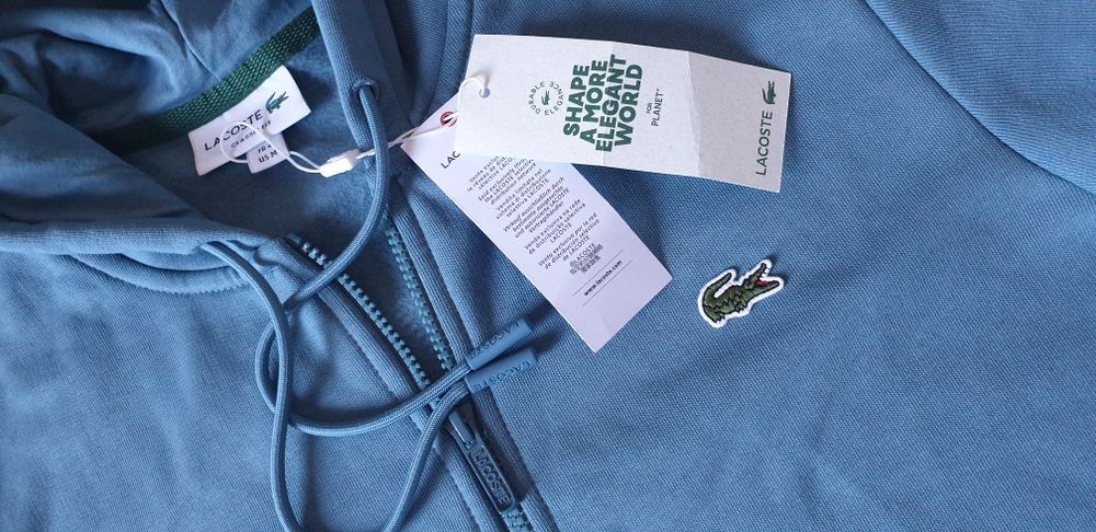 Lacoste Full Zip Hoodie  4 - M НОВО! ОРИГИНАЛ! Мъжка Качулка с цял цип