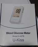 Glucometru U-Kiss, model G-427B, nou