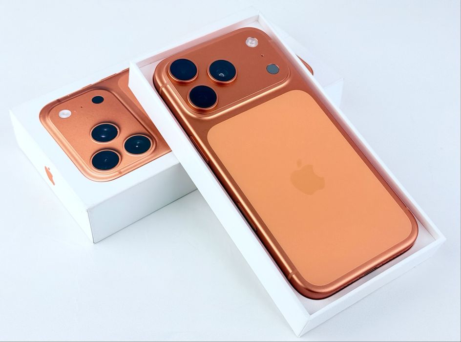 НОВ! Apple iPhone 17 Pro Max  256GB Cosmic Orange Гаранция!