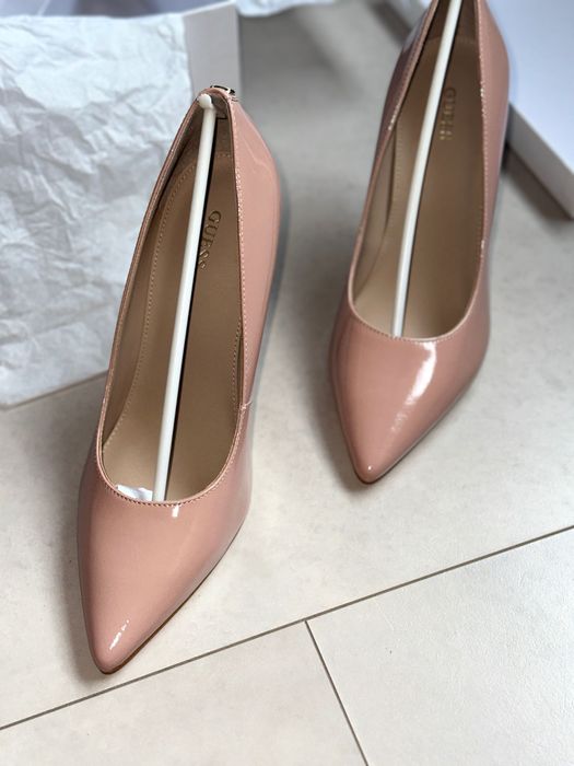 Обувки на ток Guess, размер 40 - розови, лачени