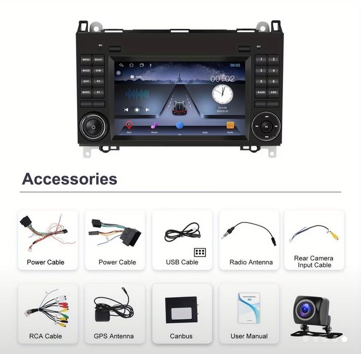 Мултимедия за Mercedes - Benz Sprinter/VW Crafter