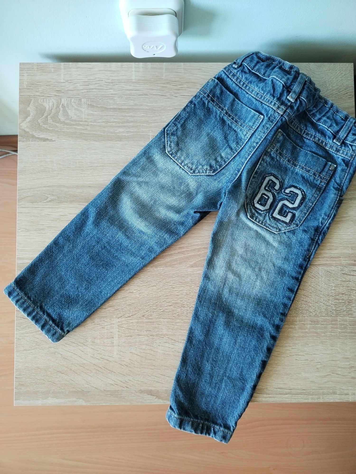 Сет Детско дънково яке  Minoti  86-92, Дънки Tom Tailor, риза H&M