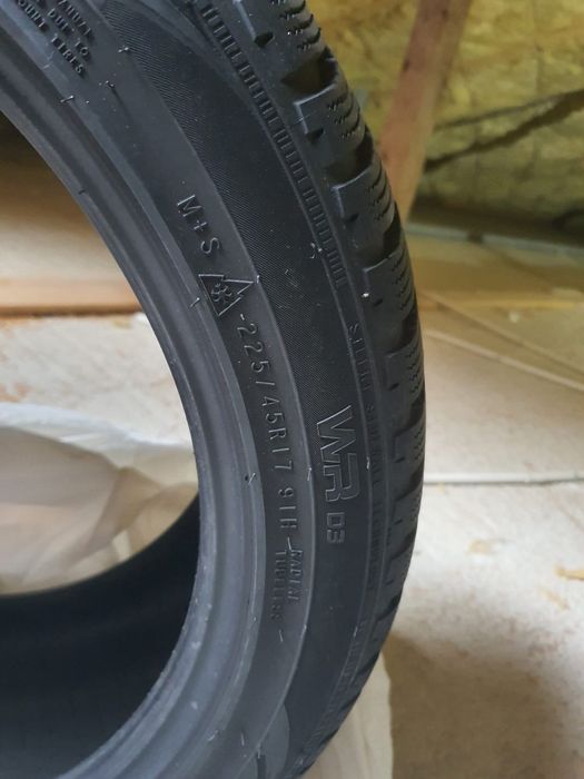 Anvelope de iarna noi M+S 225 45 R17 Nokian