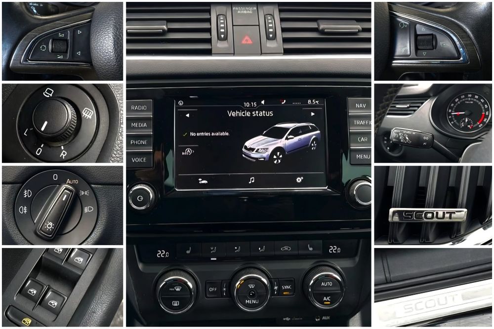 Skoda Octavia 3 SCOUT * 4×4 * DSG * 2.0 diesel * 184 cp * euro 6