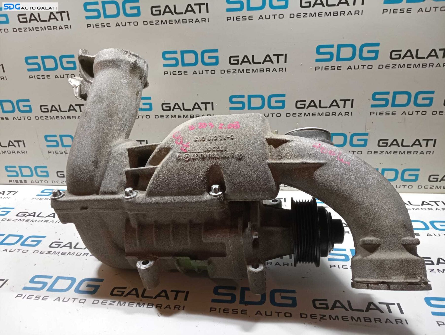 Compresor Supercharger Mercedes W203 C200 Kompressor 2.0 B 2000 - 2007 Cod A1110900980 A1110981037 [M7125]