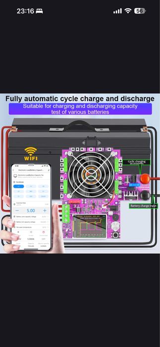 ATORCH DL24EW 150wat тестер нагрузки аккумулятора