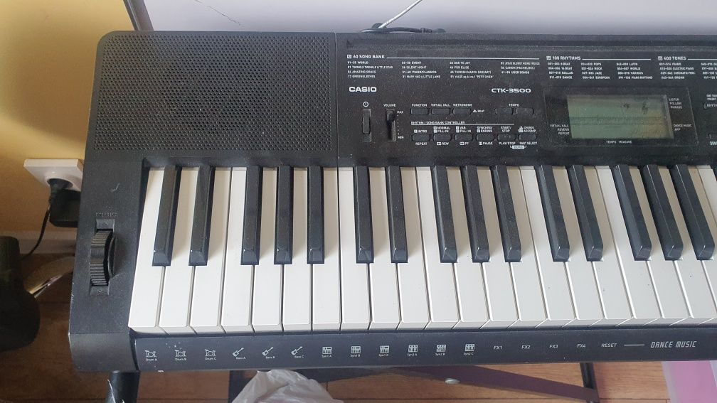 Синтезатор с подставкой casio ctk 3500