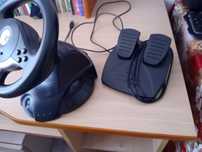 Volan +pedale pc gaming ,mufa usb