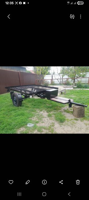 Platformă pt motocultor sau tractoraș