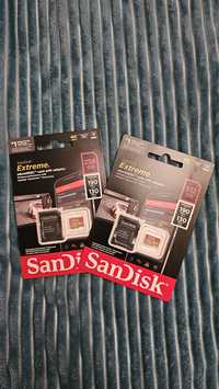 Micro sdxc sandisk extreme 256gb и  512gb