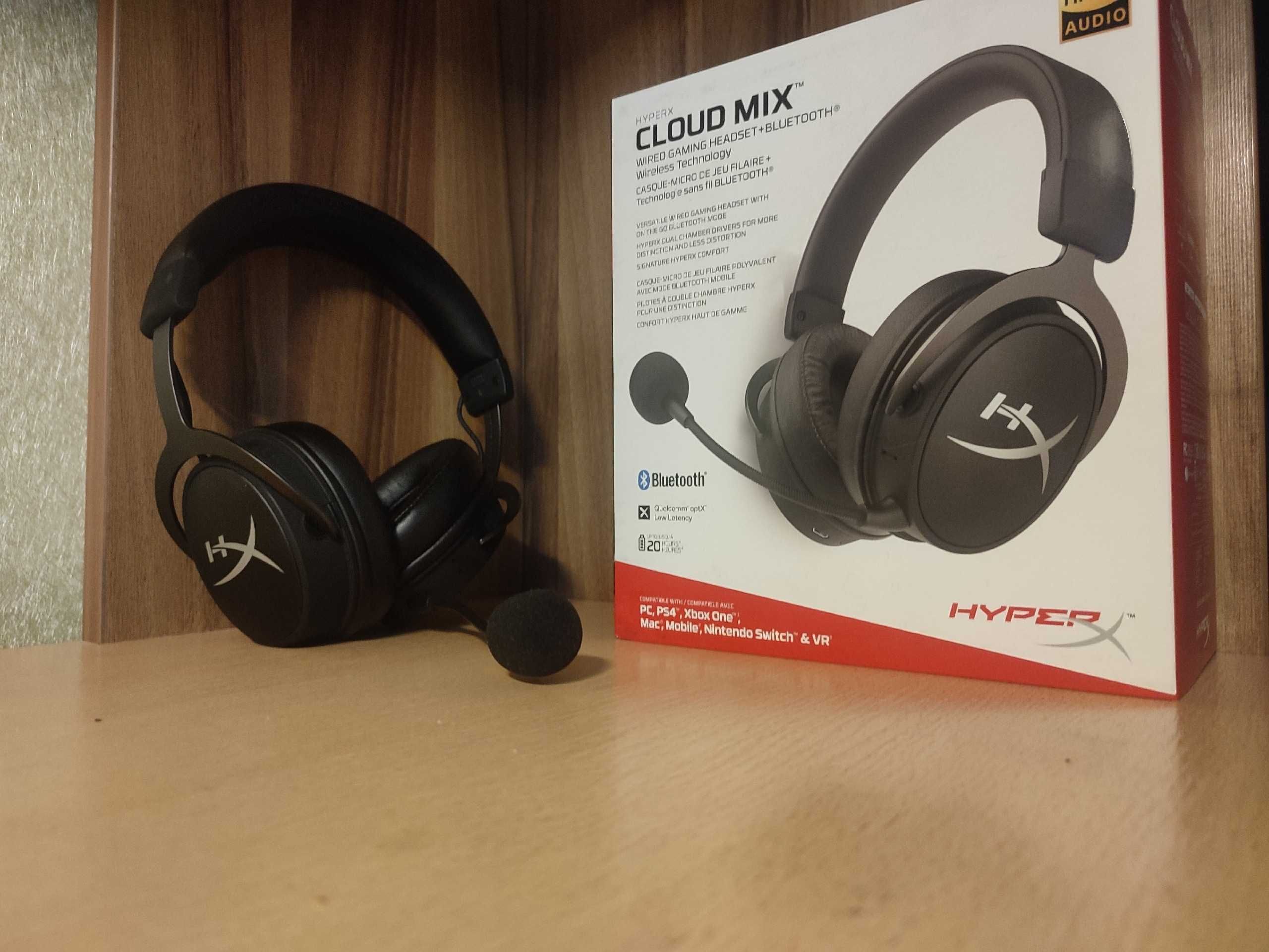 Продам Bluetooth гарнитуру Hyperx Cloud Mix