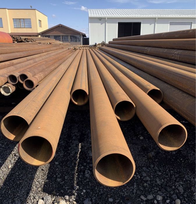 Vand teava metalica diferite dimensiuni avem trasa si sudata