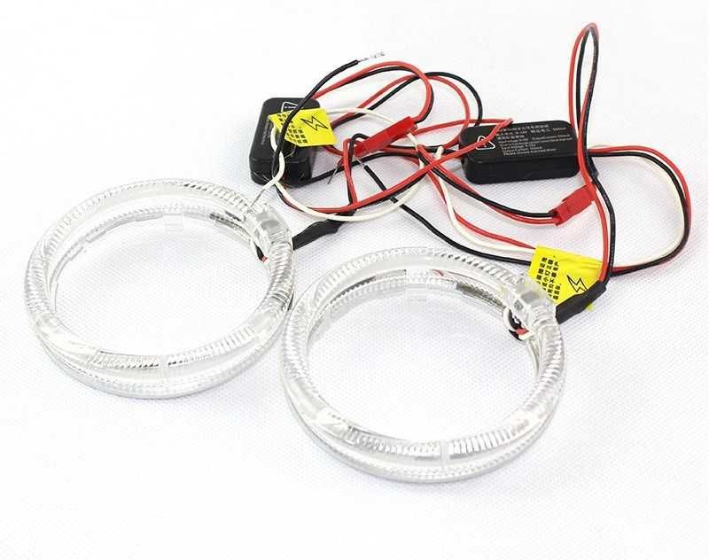 Lupe Bi Led+Angel eyes Led kit pt BMW E90/E87/X1/X3